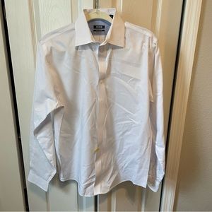 Izod White Men's Dress Shirt